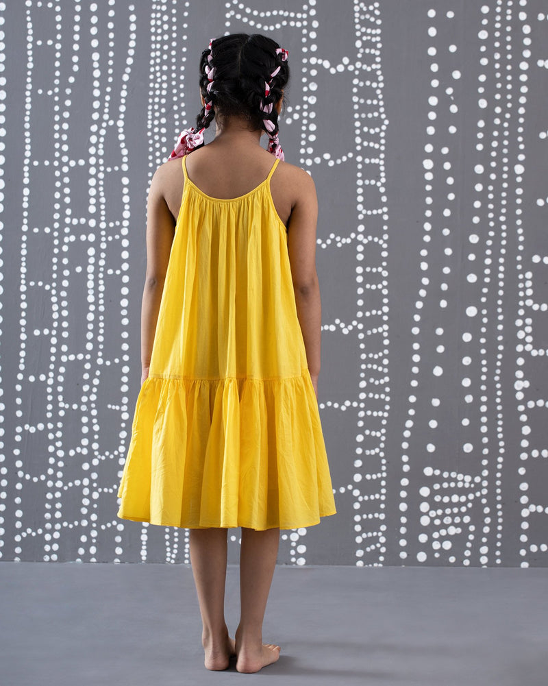 Little Huhu Dress - Yellow