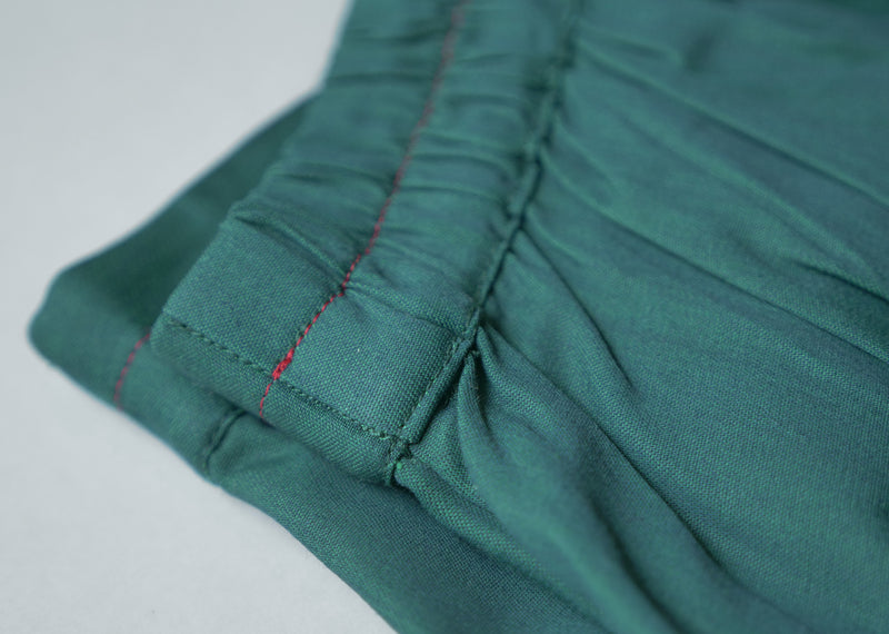 Little Slouchy Pants - Green