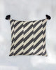 Nizara Pillar Cushion Cover - Charcoal