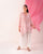 Patch Pocket Shirt - Pink & White