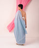 Teal Dream Sari - Blue