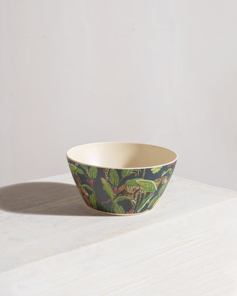 Midnight Jungle Cereal Bowl