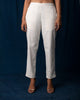 Tapered Trousers - Ivory