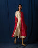 Forest Flame Dupatta - Red