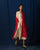 Forest Flame Dupatta - Red