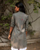 Basic Mid Length Kurta - Grey