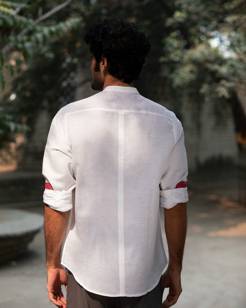 Nawab Shirt - White