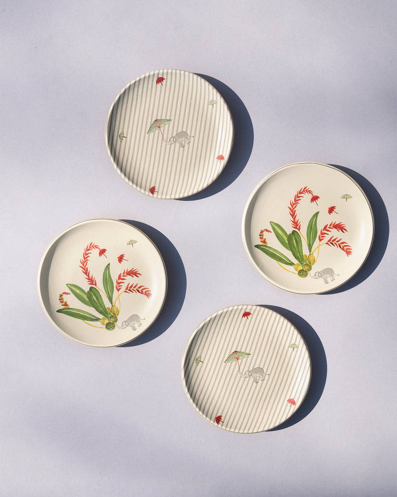 Thiri Tea Plates (Set of 4)