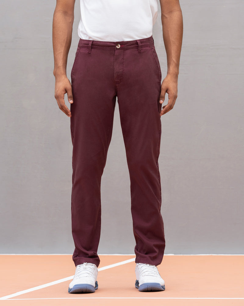 Ace Golf Trousers - Magenta