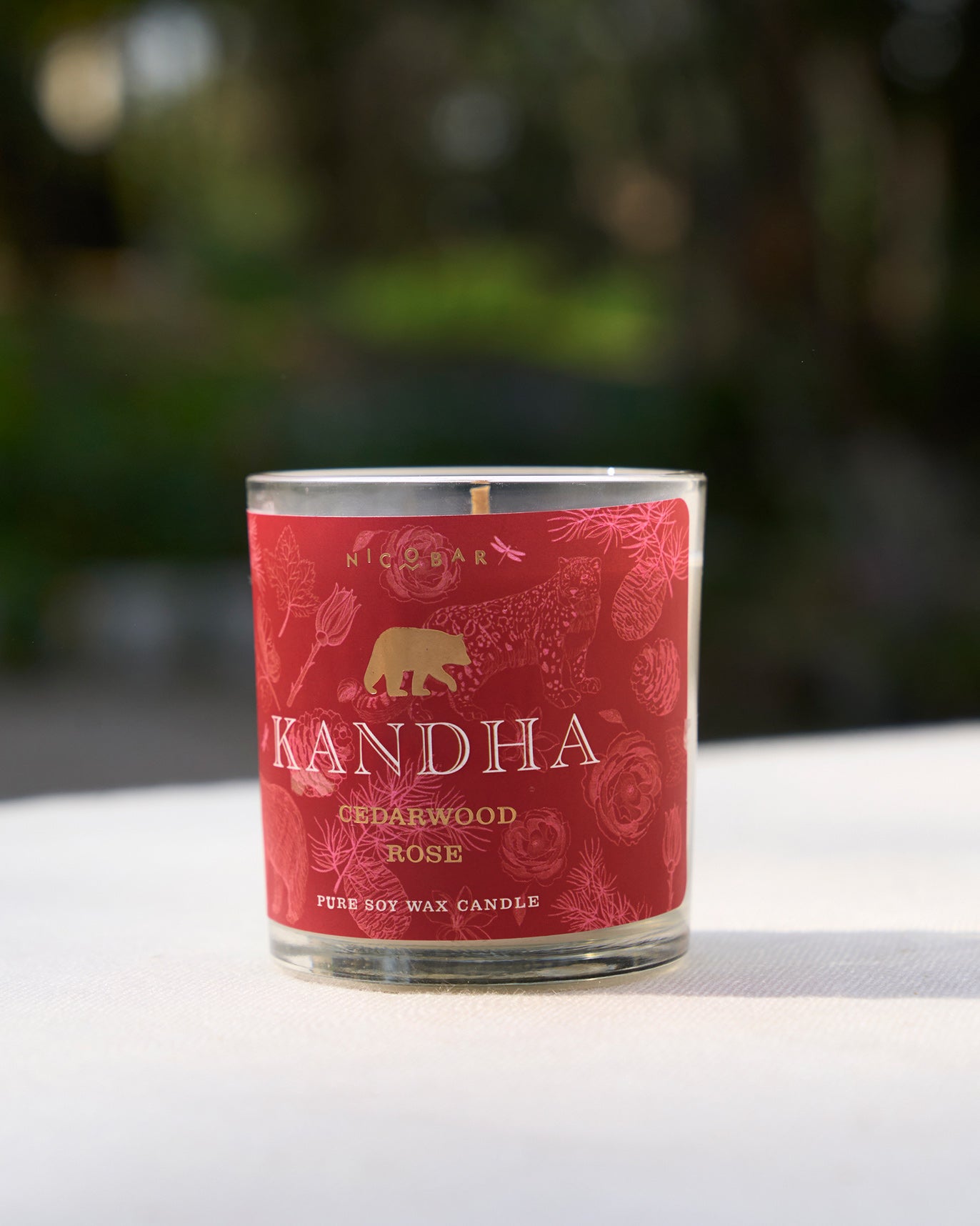 Kandha Candle Cedarwood - Rose