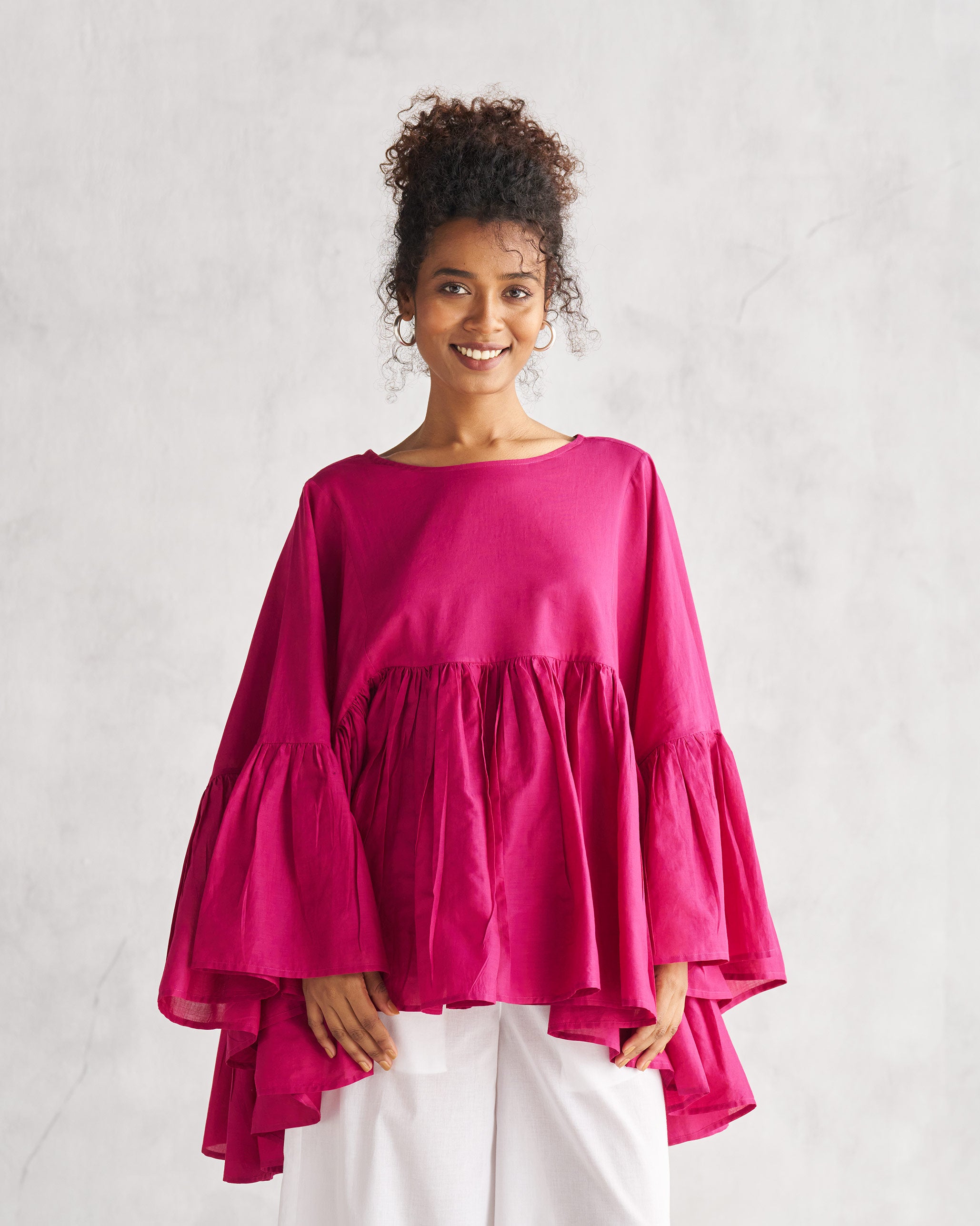 Frill Top - Berry