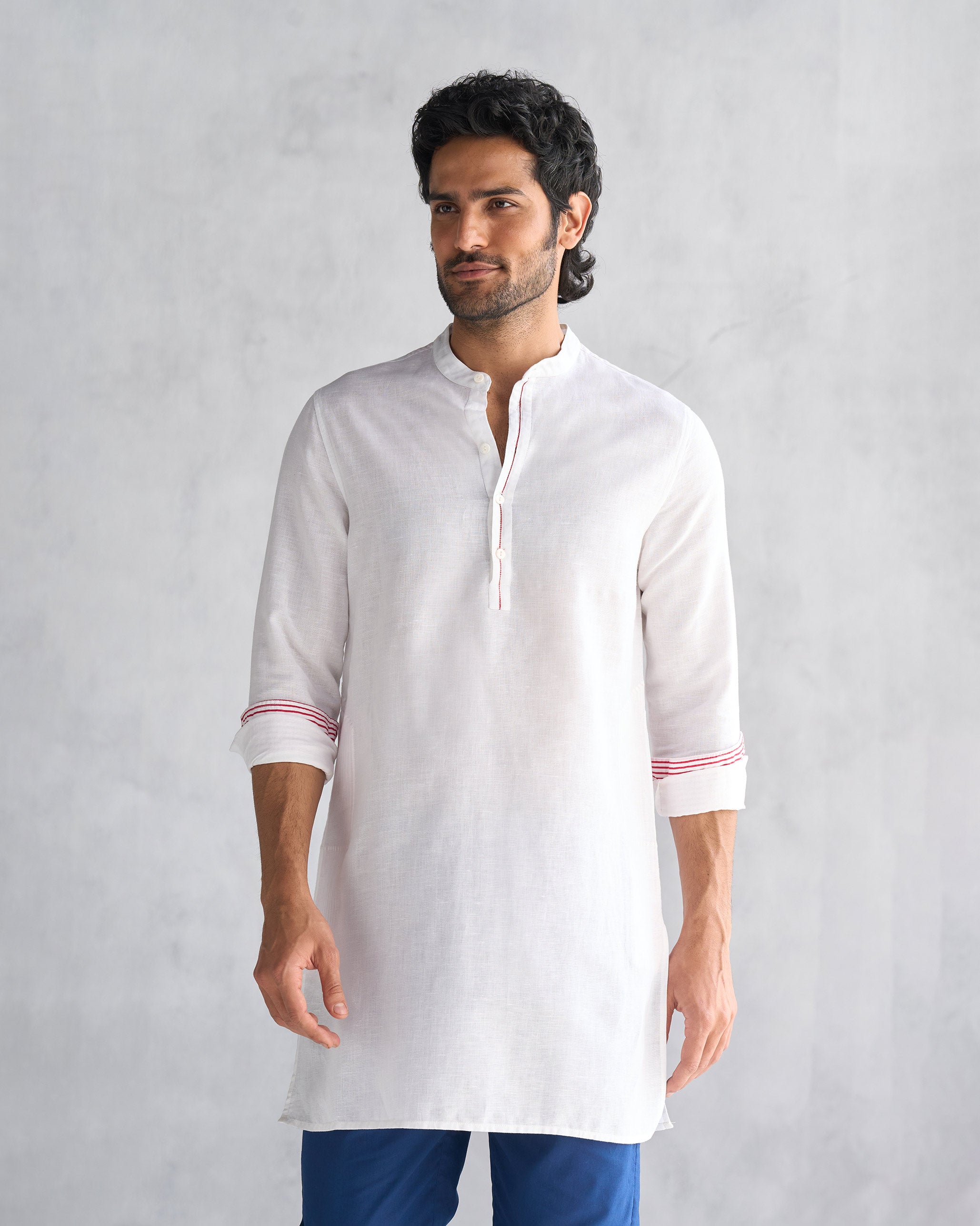 Chandni Chowk Kurta - White