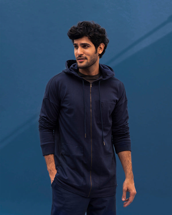 Reef Hoodie- Indigo