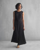 Knotted Knit Dress - Black
