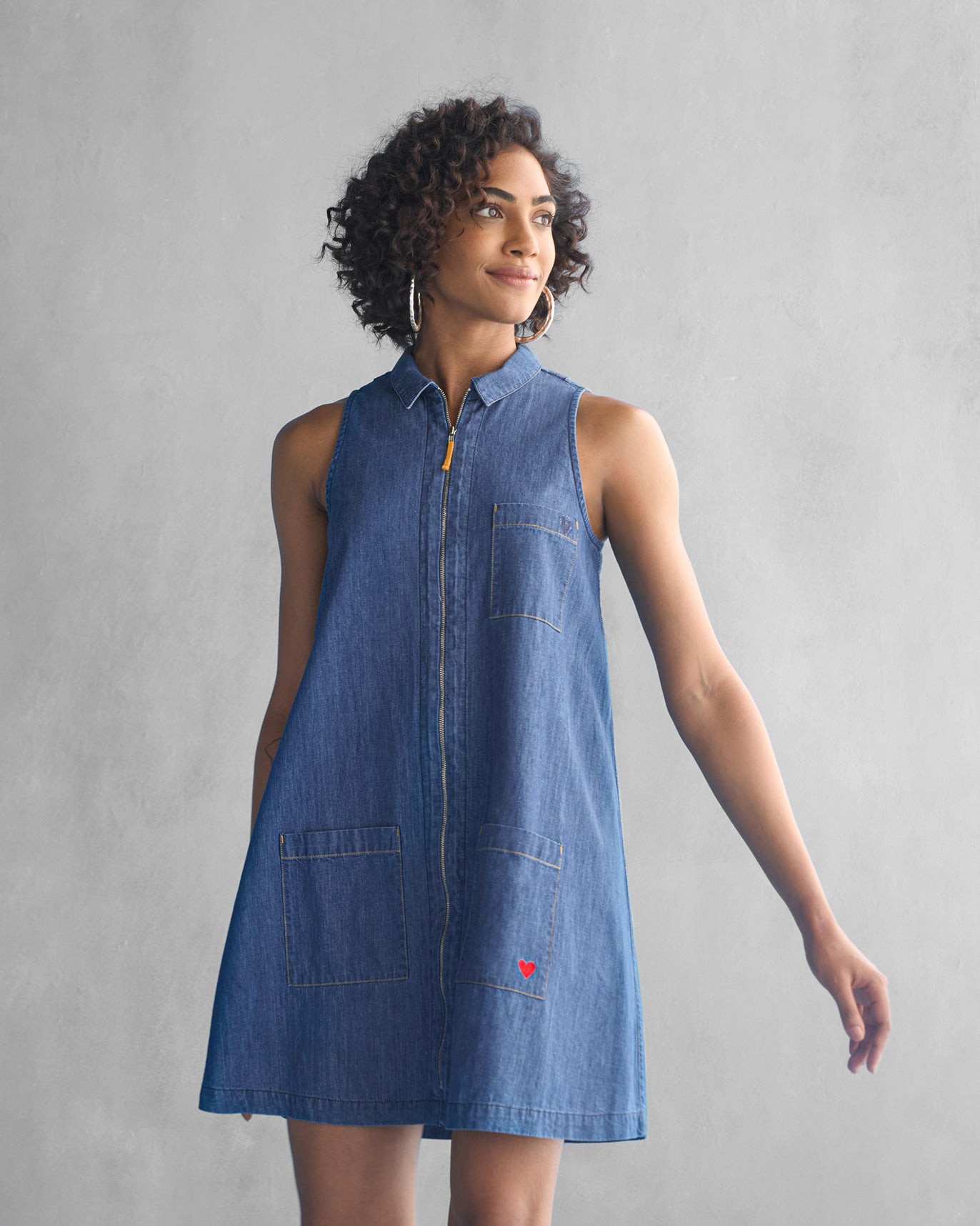 Aung Dress - Blue