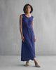 Knotted Knit Dress - Navy