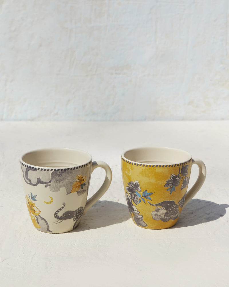 Bougainvillea Mugs (Set of 2)