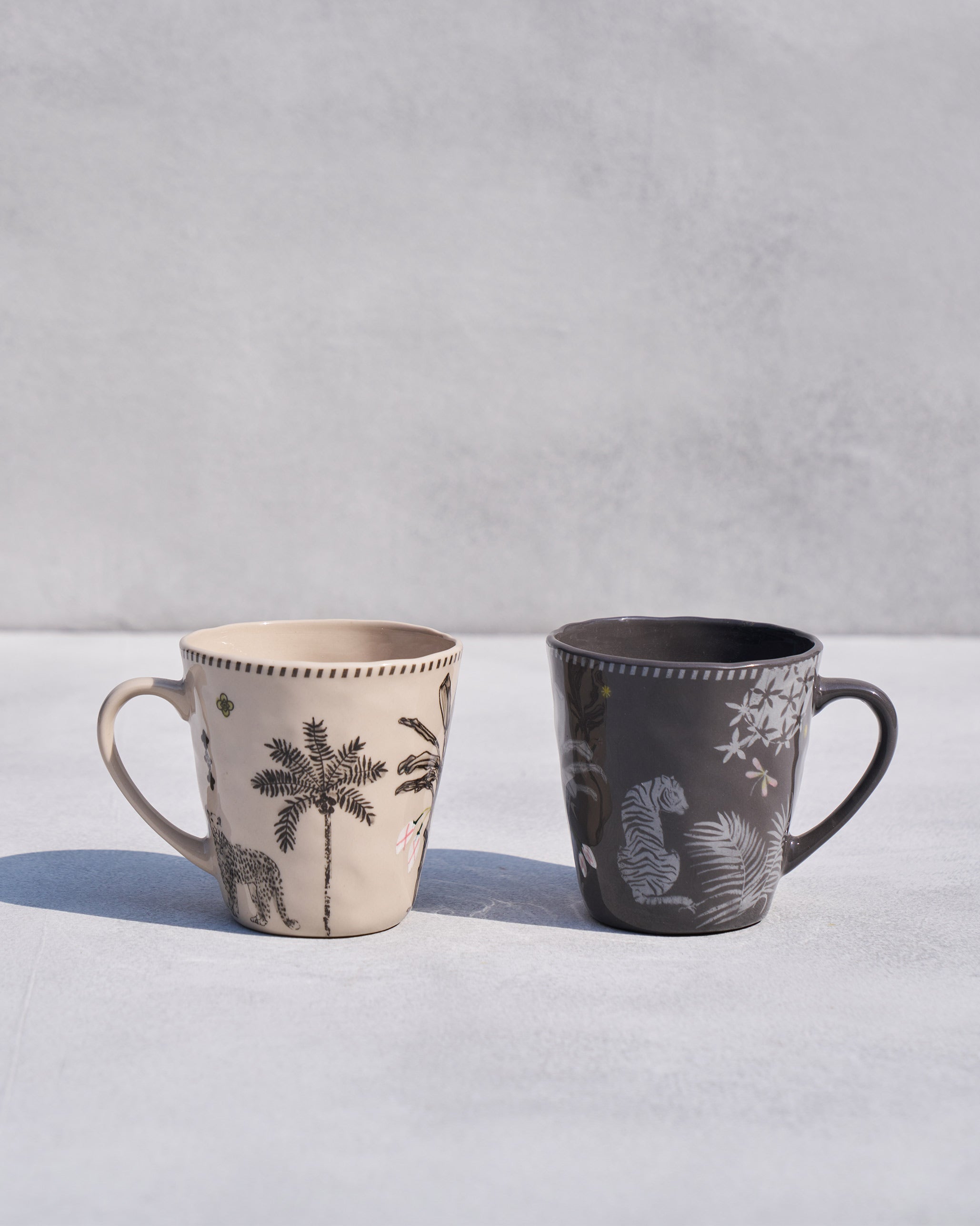 Malabar Conical Mugs (Set of 2)