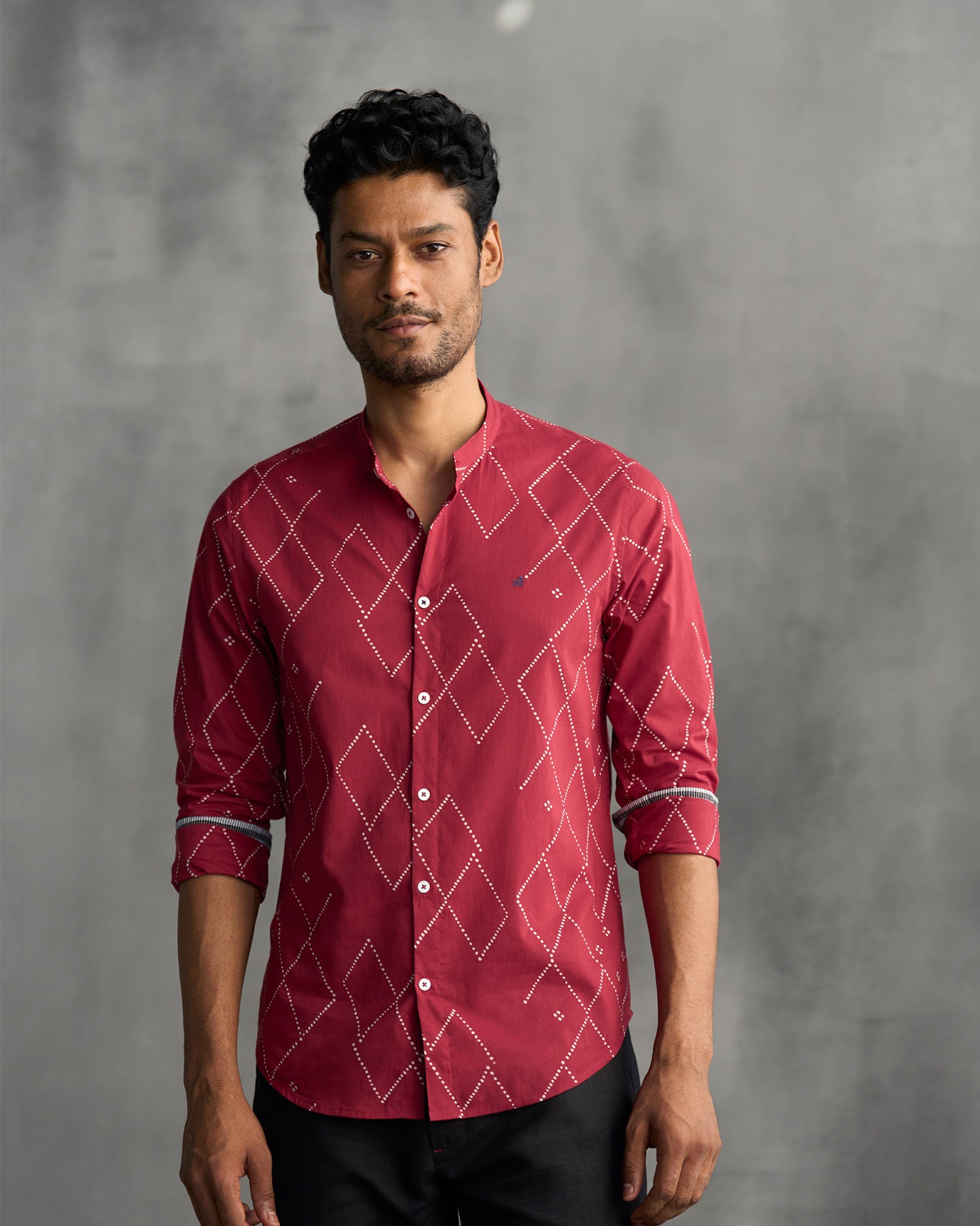 Nawab Shirt - Red