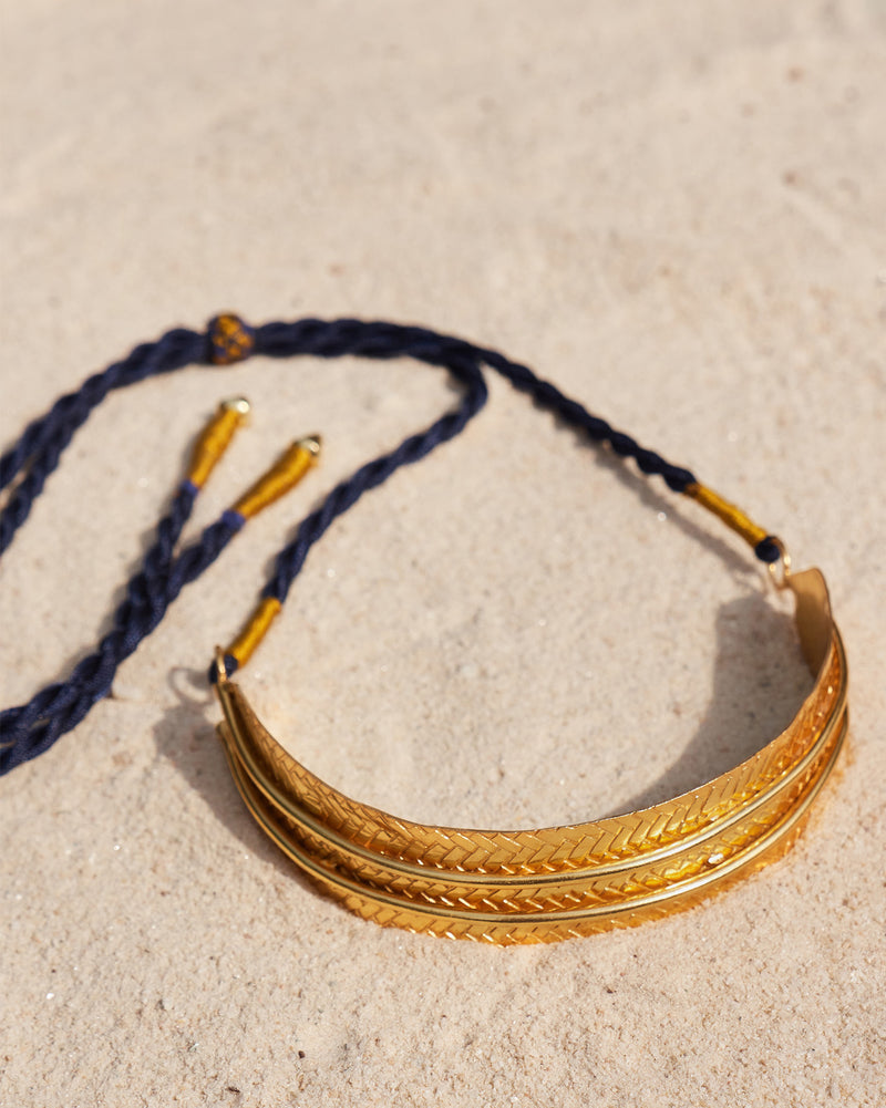 Tribal Necklace - Gold
