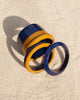 Thazin Bangle - Ochre & Blue