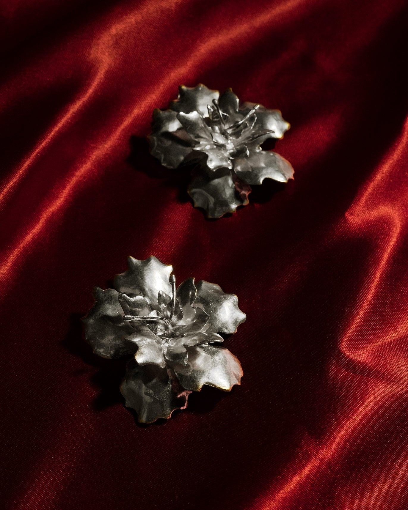 Gudhal Earrings - Silver