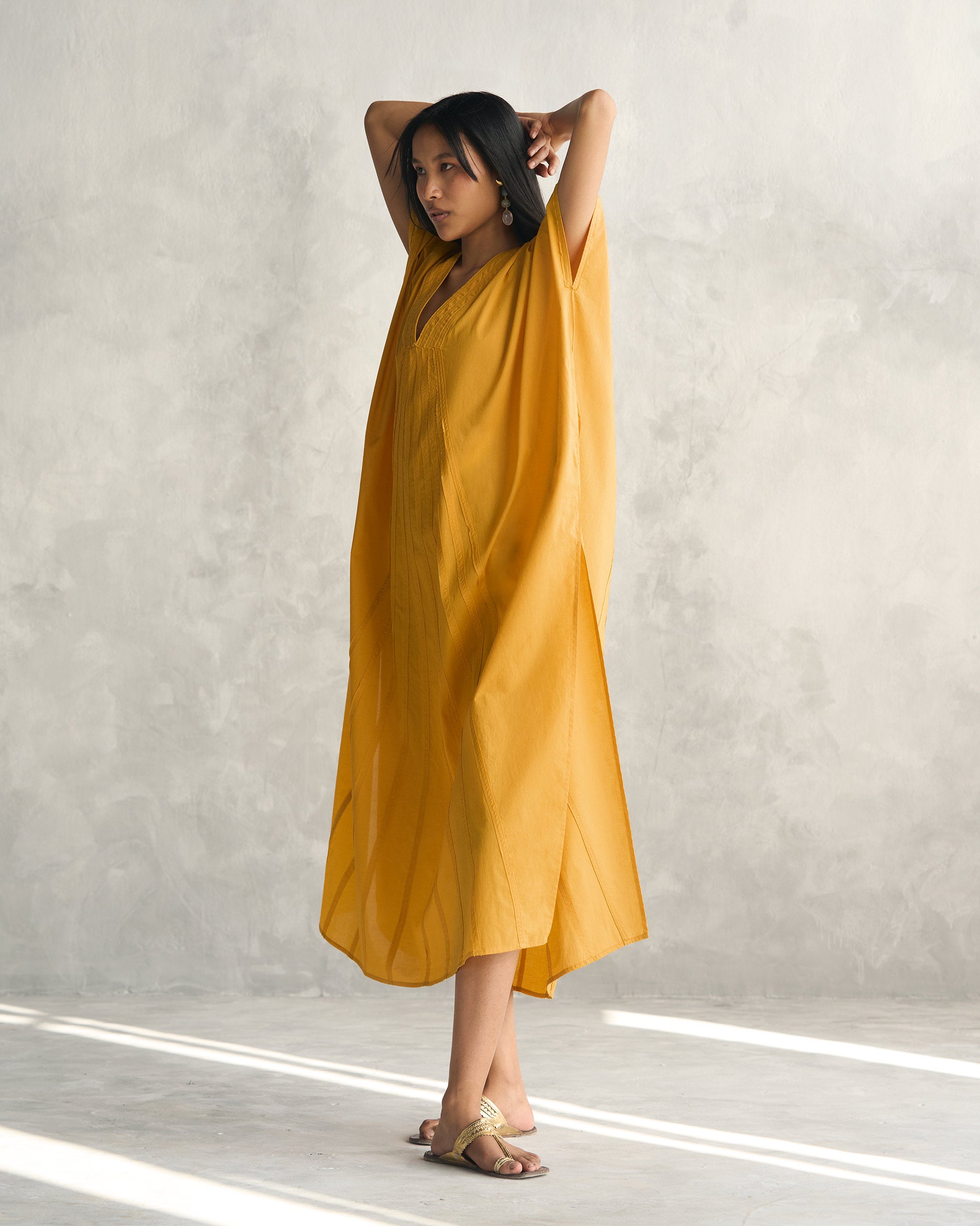 Tulum Kaftan - Ochre