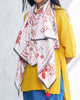 Sugato Scarf - Red & White