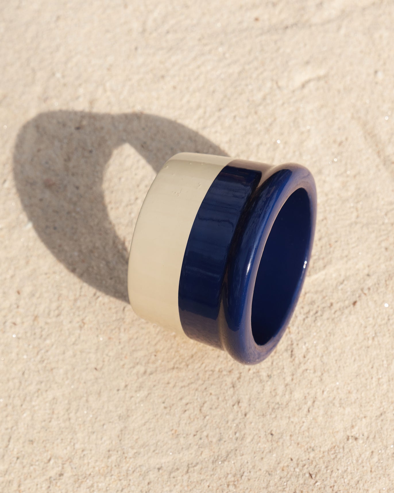 Bodhi Bangle - White & Blue