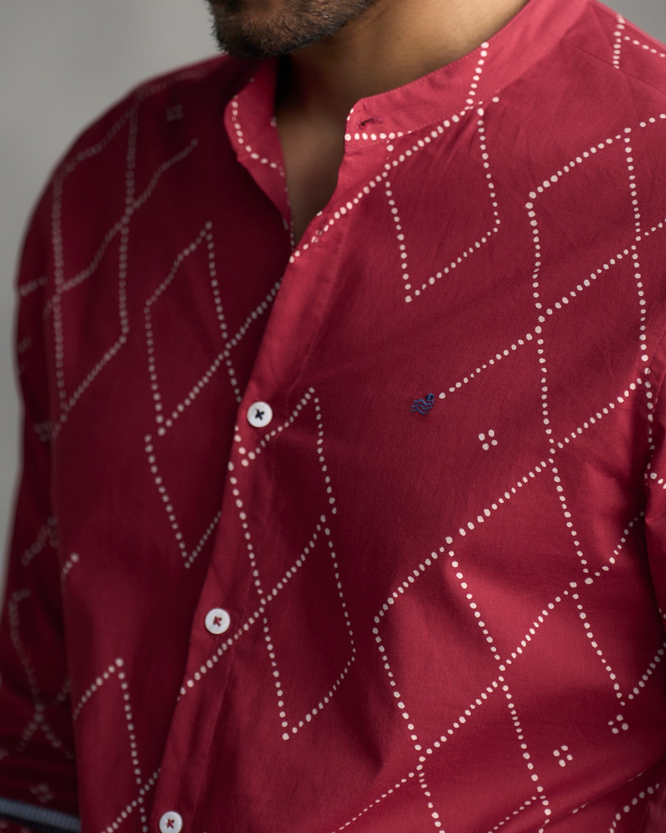 Nawab Shirt - Red