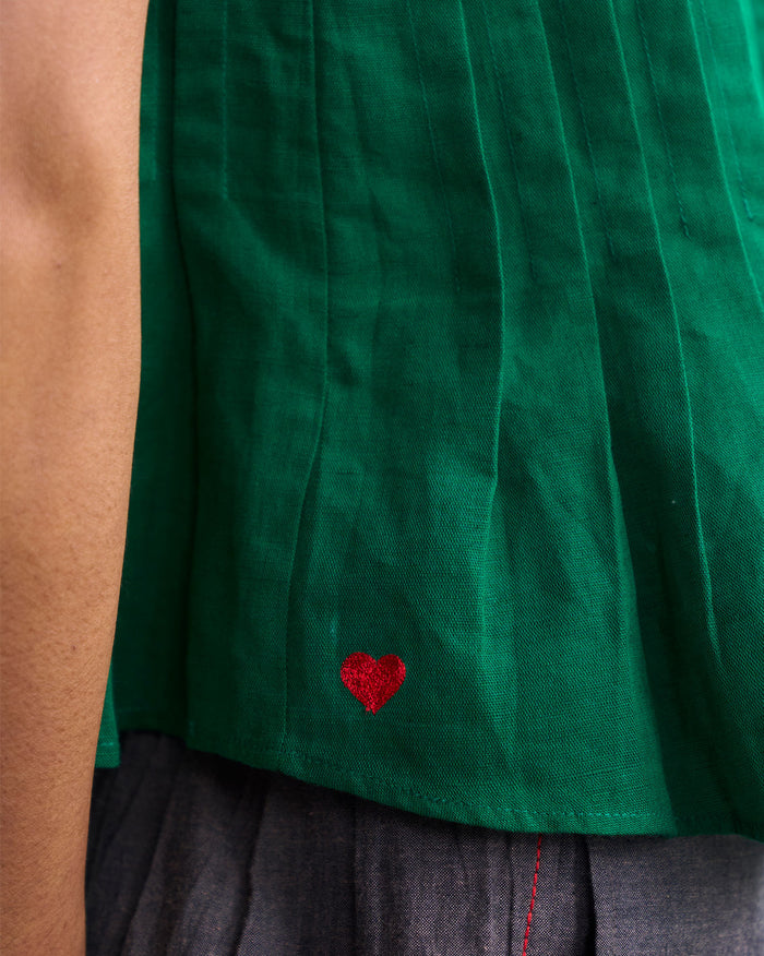 Trumpet Top - Green