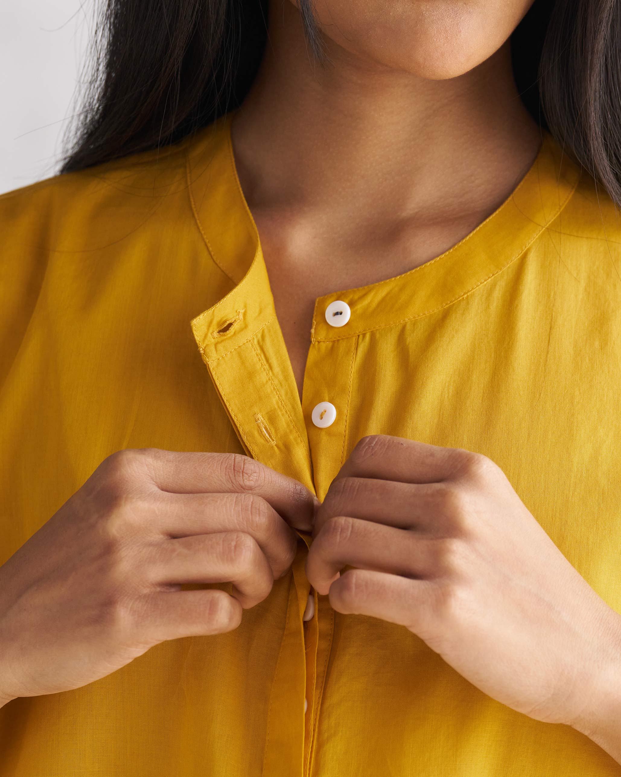 Lazy Sunday Tunic - Ochre