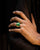 Aurora Onyx Ring - Green