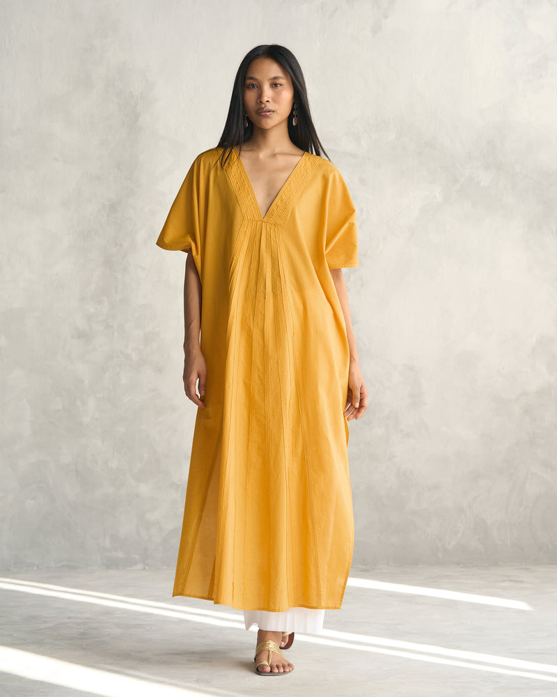 Tulum Kaftan - Ochre