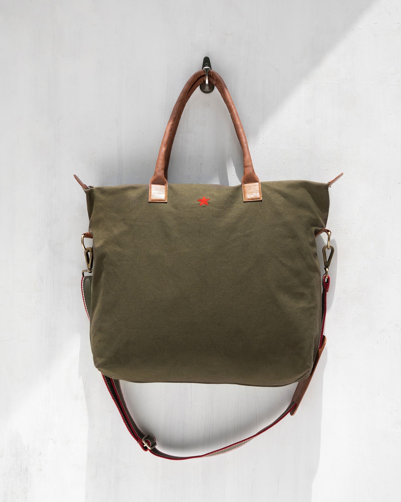 Traveller Tote - Olive Night