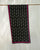 Tropico Scarf - Black & Pink