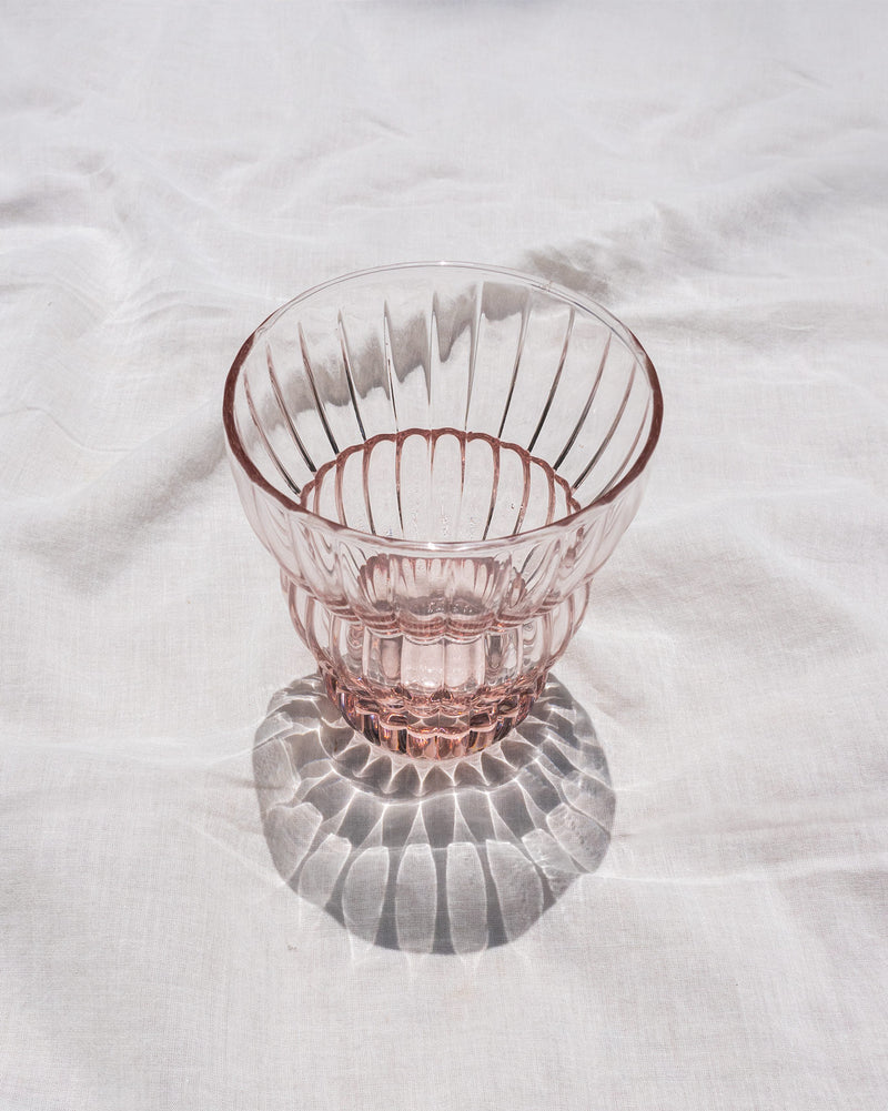 Marina Stackable Glass - Rose