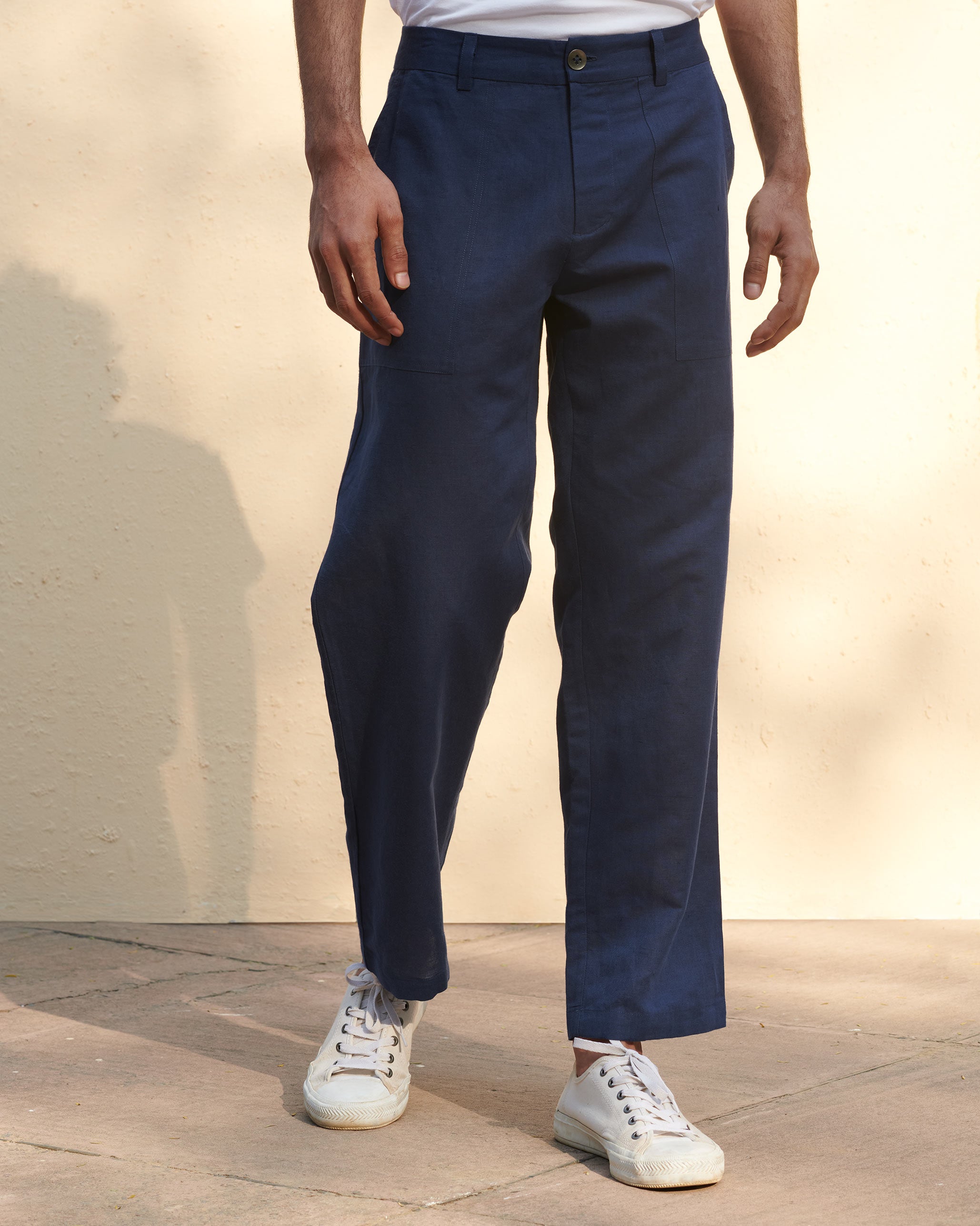 Safari Pants - Navy