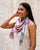 Lotus Pond Scarf - Pink