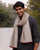 Earthy Pashmina Scarf - Brown & Beige