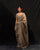Galaxy Sari- Oak Brown & Gold