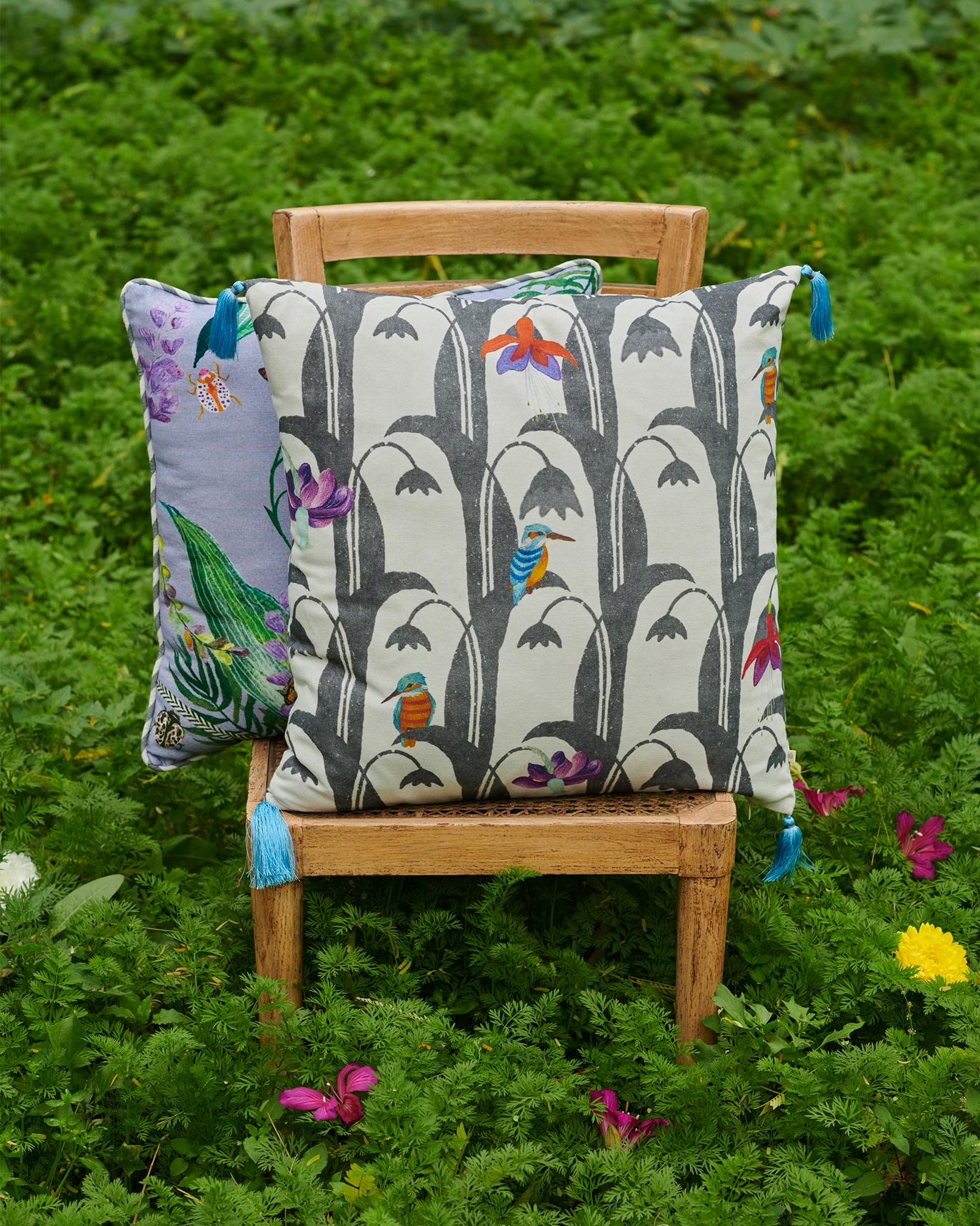 Midnight Garden Cushion Cover