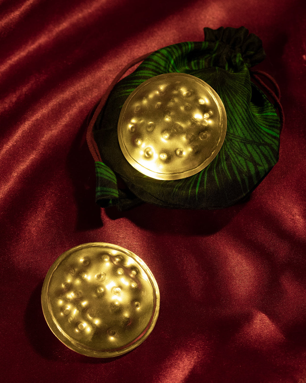 Placa Earrings - Gold