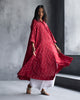 Panelled Kurta - Red