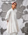 Back Gathered Top - Ivory
