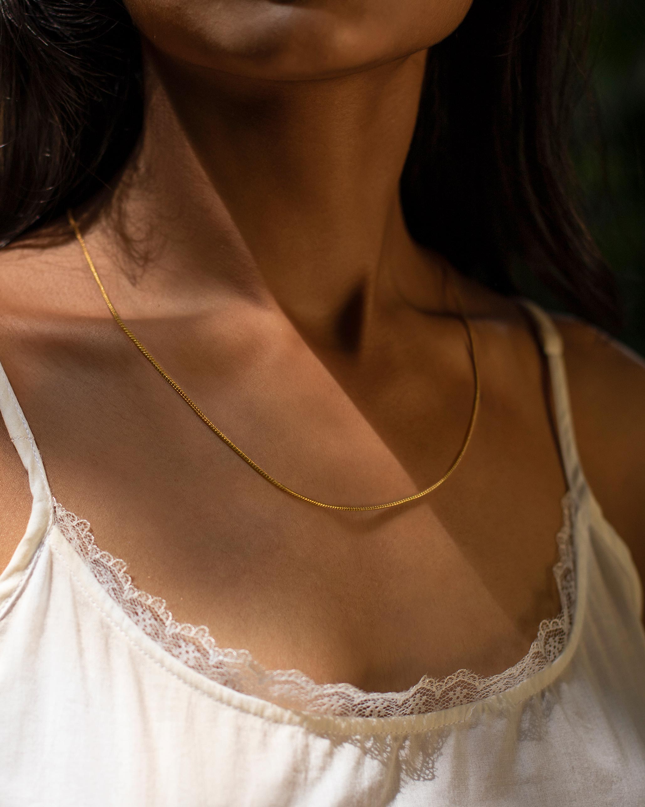Gold Plated Snake Chain - Extra Small