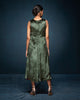 Dart Dress - Emerald Green