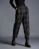 Tapered Trouser - Black & Grey