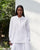 Side Placket Shirt - White