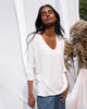 Safar V-Neck Top - White
